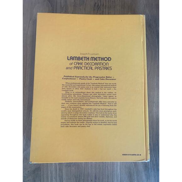 Lambeth Method of Cake Decoration&Practical Pastries RARE Vtg Cookbook 1980 - Picture 2 of 14